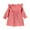Girls Dresses Watermelon Red, variant on Peplum Dresses for Girls 0-6 Years Cute Ruffle Long Sleeve Crewneck Toddlers Kids Casual Solid Color Loose Pullover Babydoll Mini Dress
