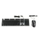 thumbnail image 2 of ordenador con cable USB Teclado retroiluminado y teclado con retroiluminación táctil negro, 2 of 9