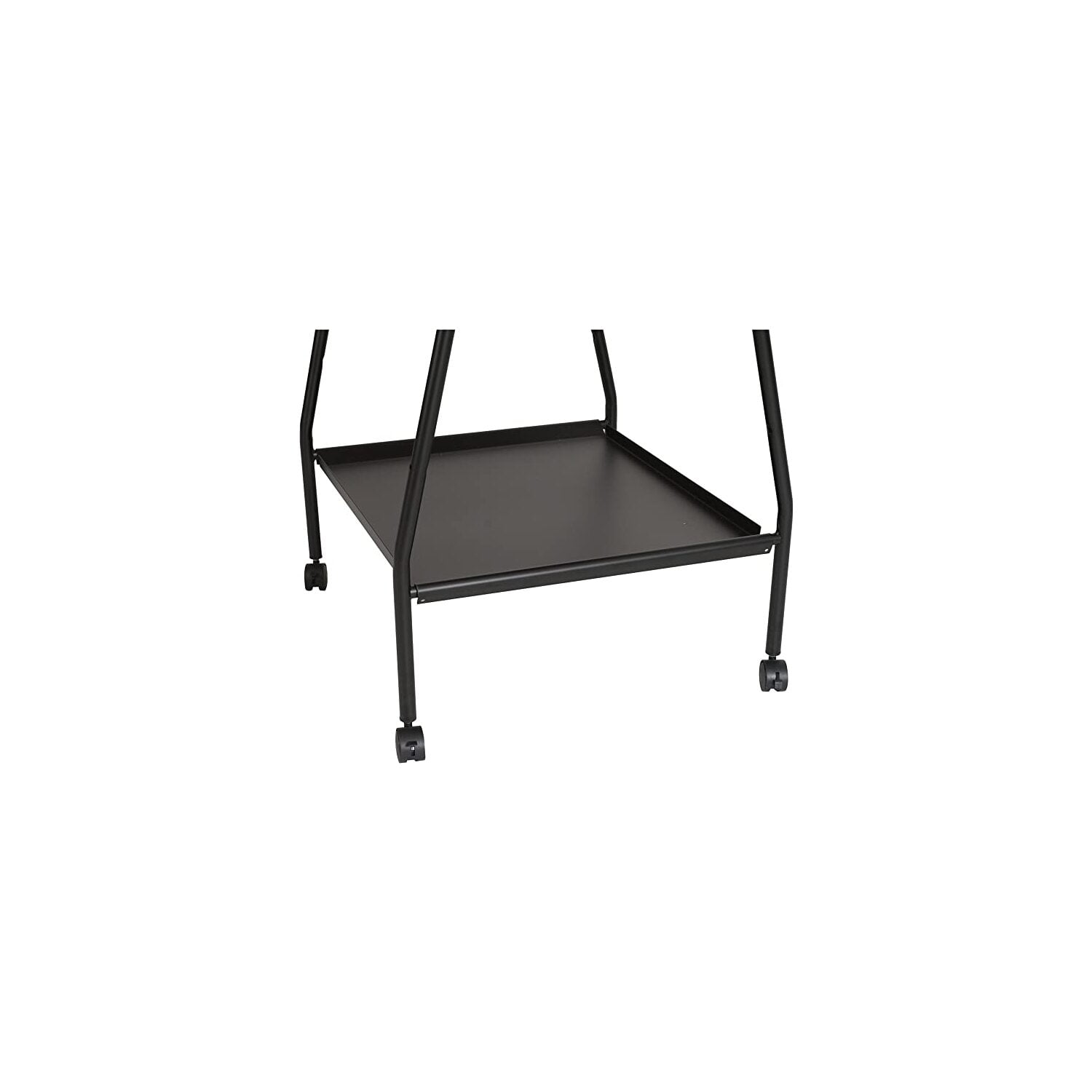 Best-Rite Adjustable Mobile Easel - Double Sided Porcelain Dry Erase Board - 59.5" - 65" - Rolling Easel
