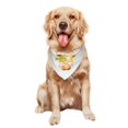 thumbnail image 5 of Disketp Sunflower Gnomes 3 Dog Bandanas 1PC Triangle Adjustable Puppy Bandana Bib Handkerchief for Large Medium Girl Dogs Pets Gift, 5 of 6
