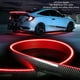 thumbnail image 4 of Alerón Trasero, Luz LED Que Fluye, Ala De Techo De Maletero Con Patrón De Fibra De Carbono Universal Para Automóviles, 4 of 7