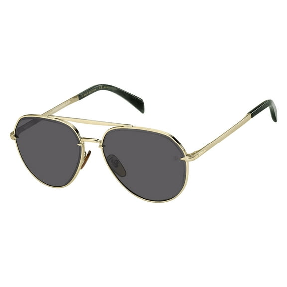 David Beckham Db 7037/G/S Full Rim Aviator Gdbkcrehr Sunglasses