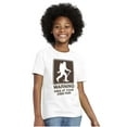 thumbnail image 4 of Warning Hike Your Own Risk Bigfoot Crewneck T Shirts Boy Girl Teen Brisco Brands M, 4 of 6