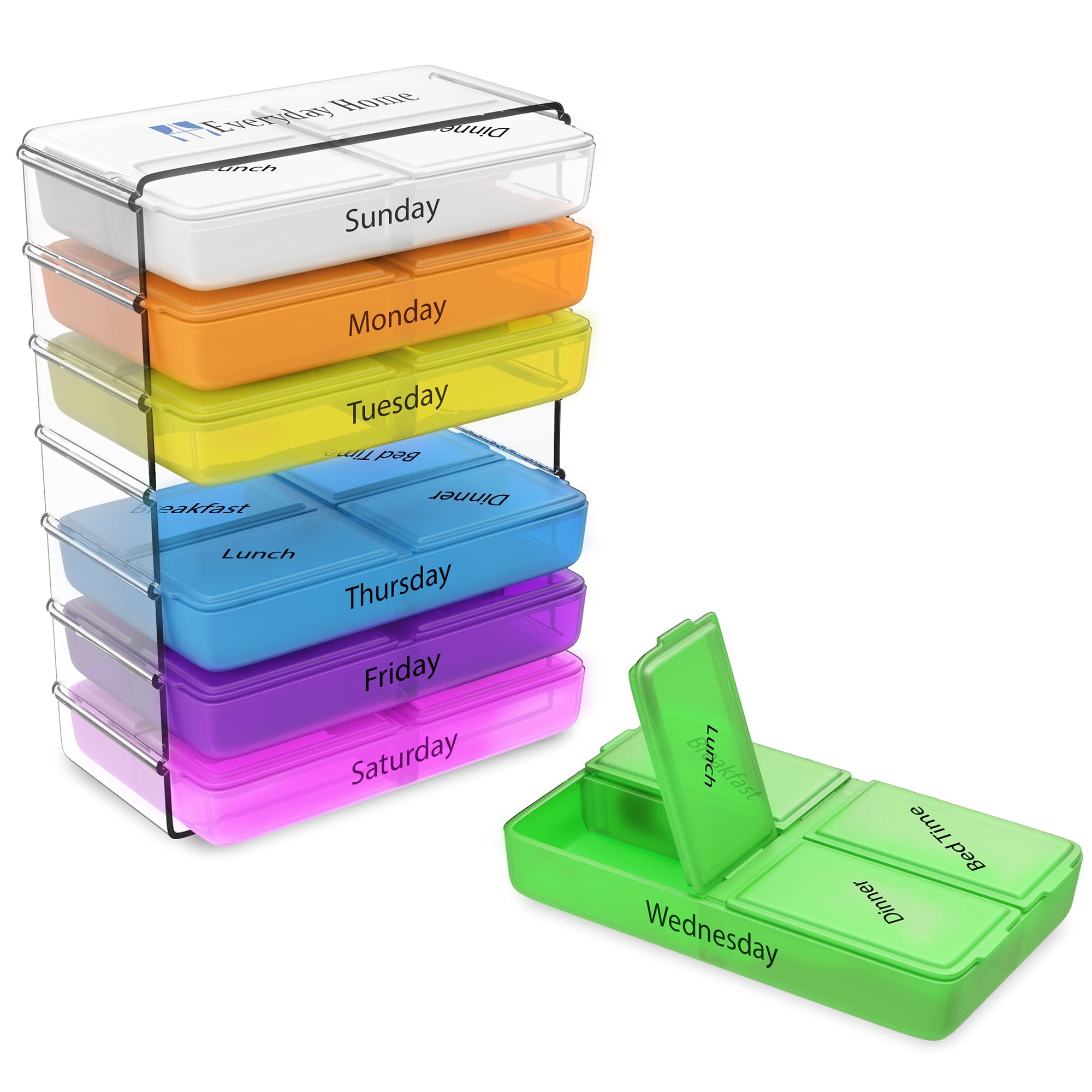 Remedy Daily Pill Organizer 7 Day Weekly Compact Prescription And remedy-daily-pill-organizer-7-day-weekly-compact-prescription-and