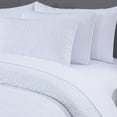 thumbnail image 3 of Chezmoi Collection Liam 7-Piece White Bed in a Bag King Comforter Set with Sheets Medallion Embossed Bedding Set, 3 of 9