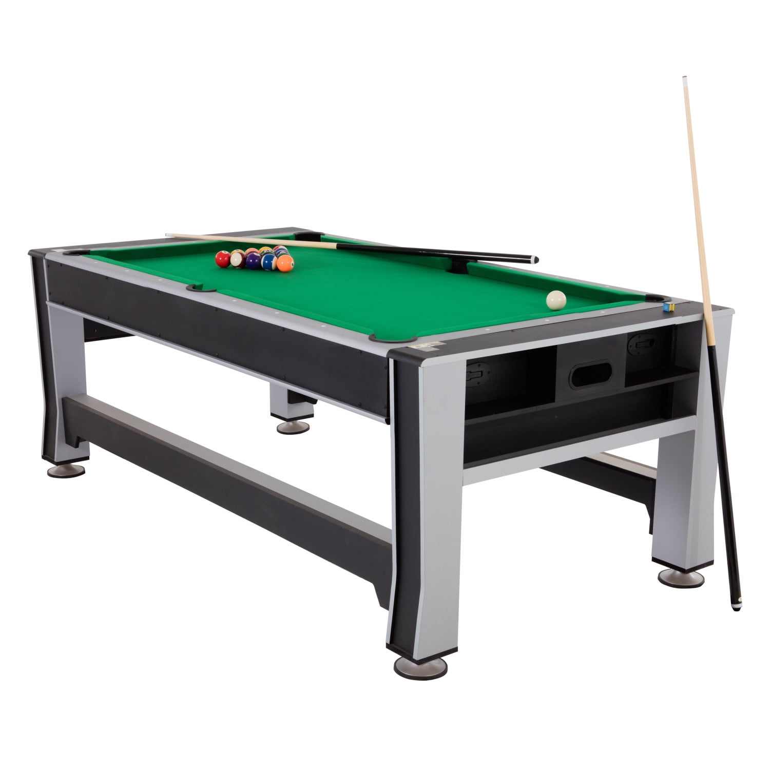 Air Hockey Ping Pong Billiards Details about   Triumph 4 in 1 Rotating Swivel Multigame Table 