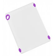 Winco CBN-1824PP StatikBoard Cutting Board with Hook, Purple 18" x 24" x 1/2"