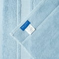 thumbnail image 6 of Melissa Linen Elegant Turkish Towels (Set of 3), Bath Towel, Hand Towel, Washcloth, Ocean Blue, 6 of 8