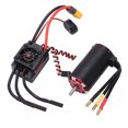 thumbnail image 2 of Motor sin cepillo 3670 2260kv oso de fresa 100a Kit ESC, 2 of 10