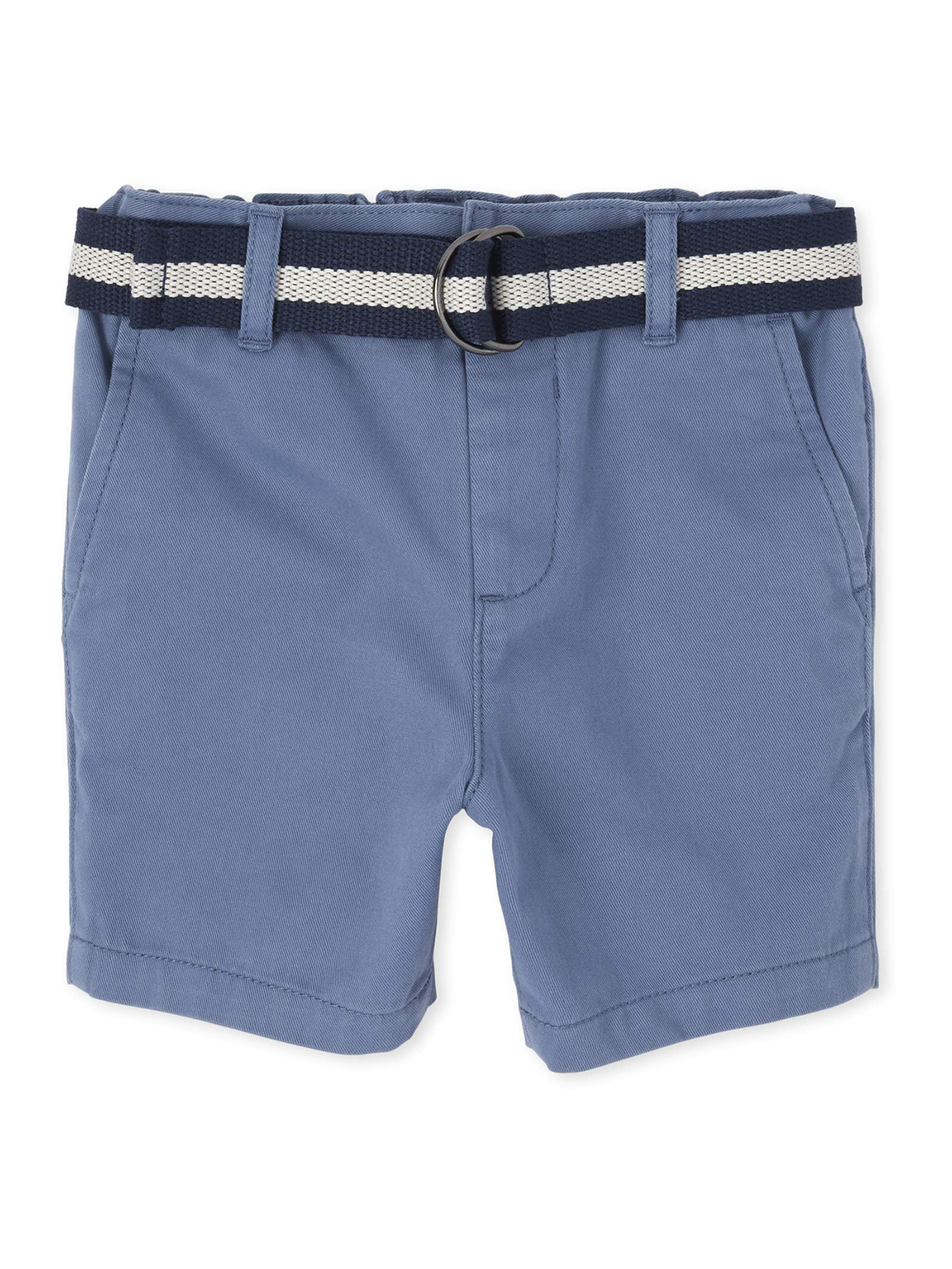 The Children's Place Baby & Toddler Boy Solid Belted Chino Short