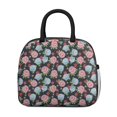 thumbnail image 2 of Womens Pioneer Flower Floral Print Pattern Lunch Box for Work,Insulated Lunch Bag for Women,Loncheras Para Mujer,Leakproof Adult Lunch Bag for Work,Beach,Travel,Picnic,Camping, 2 of 6