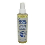 World of Curls Moisturizing Oil Sheen Spray 8 oz (Pack of 3)