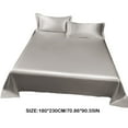 thumbnail image 3 of Ice Satin Sheets Set- Soft Satin Cooling Bed Sheets Queen Sheets Set with Pillowcases - Silky Satin Bed Sheets Queen Set, Luxury Silk Feel Satin Queen Size Sheet Bed Sheet Gifts for Women, 180*230, 3 of 8