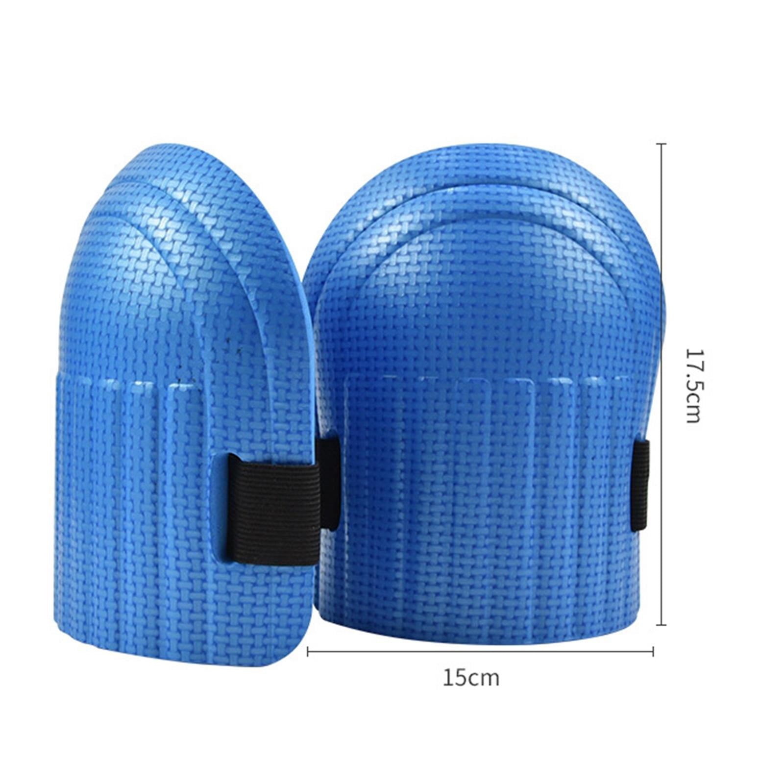 SunniMix 5xGardening Knee Pads EVA Foam Cushion Kneepads Soft Inner Liner Professional Blue 5 Pcs