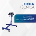 thumbnail image 2 of Soporte para motor 500 Kg Hantec Herramienta Automotriz, 2 of 8