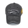 thumbnail image 2 of Gorra de béisbol Anime 3ETs para hombre y mujer en mezclilla, 2 of 3