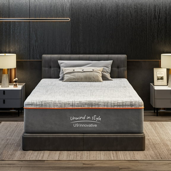 Bamboo Charcoal & Green Tea Memory Foam Mattress,10 Inch Queen Size Medium Firm Cooling Gel Mattress for Pressure Relief, CertiPUR-US Certified & Fiberglass Free,Washable Cover, Mattress in A Box