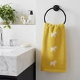 thumbnail image 2 of Unique Bargains 2Pcs Pure Cotton Cute Animal Soft Quick Dry Towels Yellow 28" x 13", 2 of 7