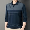 thumbnail image 1 of Blusa y camisa de manga larga con cuello vuelto para hombre, pijama deportivo para el hogar, camiseta de color liso, blusa deportiva de poliéster para hombre, 1 of 9
