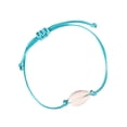 thumbnail image 3 of SKISUNO 1Pc Green Simple Shell Bracelet Lightweight Hand Knitted Adjustable Gift for Family, 3 of 3