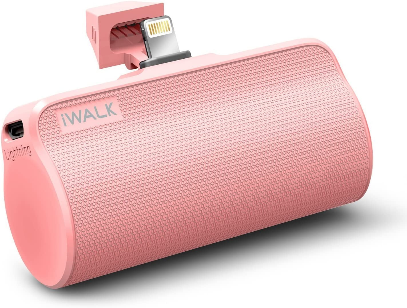 IWALK Portable Phone Charger Ultra Compact 3300mAh Power Bank Built In 