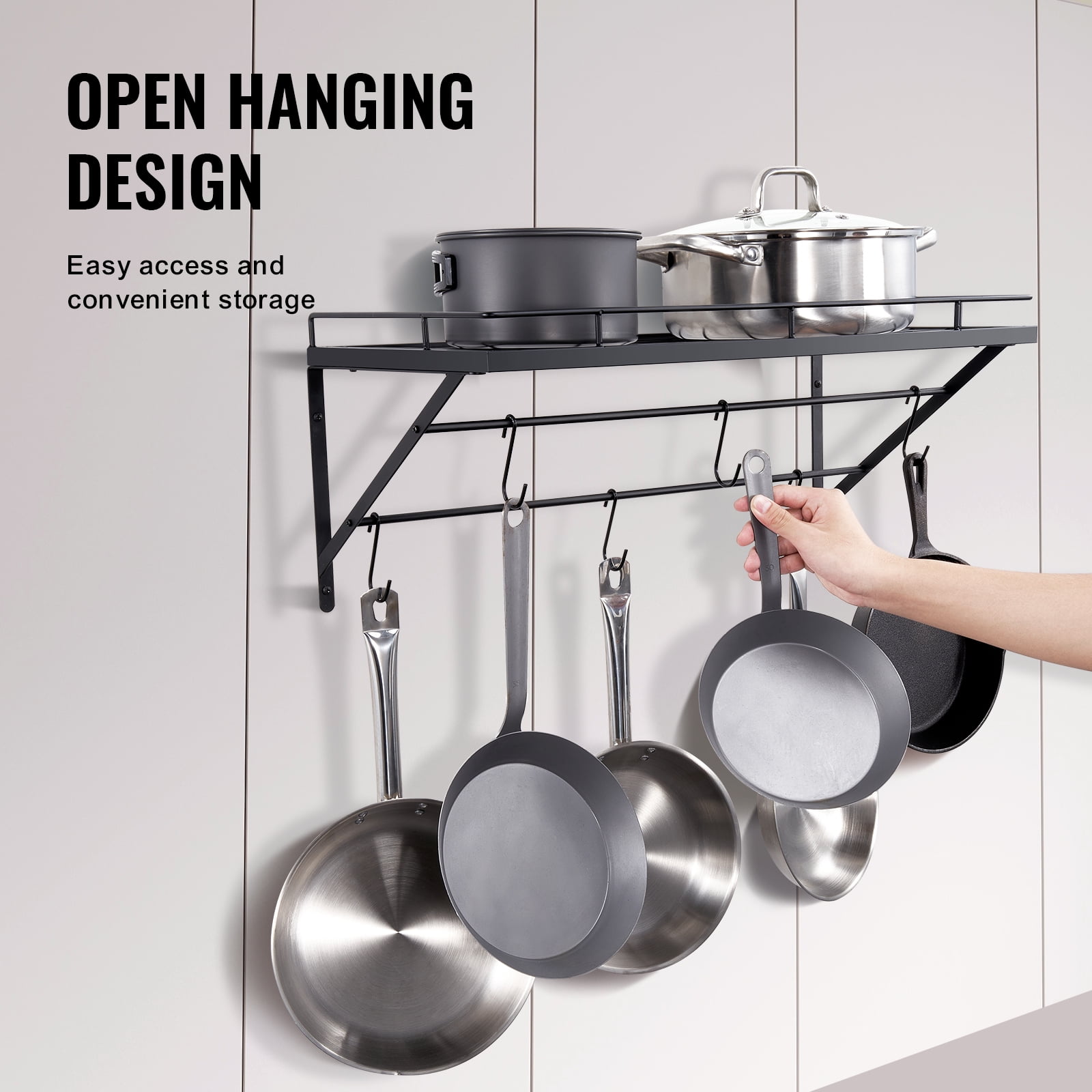Wall hanger for pots and pans sale