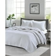 thumbnail image 2 of Madison Park Keaton 3 Piece Coverlet Set, King, White, 2 of 6