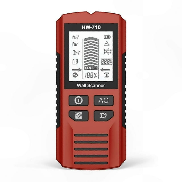5-in-1 Wall Scanner Tool for Metal Detection and Stud Finding