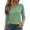 14# Light Green, variant on Women's Casual Shirts Long Sleeve Tops Crewneck Tshirts Fall Clothes | Breathable Comfort Lightweight Basic Tees, Dark Green XL