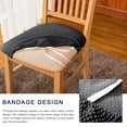 thumbnail image 4 of Stretch Chair Seat Covers, Spandex Jacquard Chair Seat Covers Removable Washable Chair Seat Cushion Cover For Kitchen, 4 of 6
