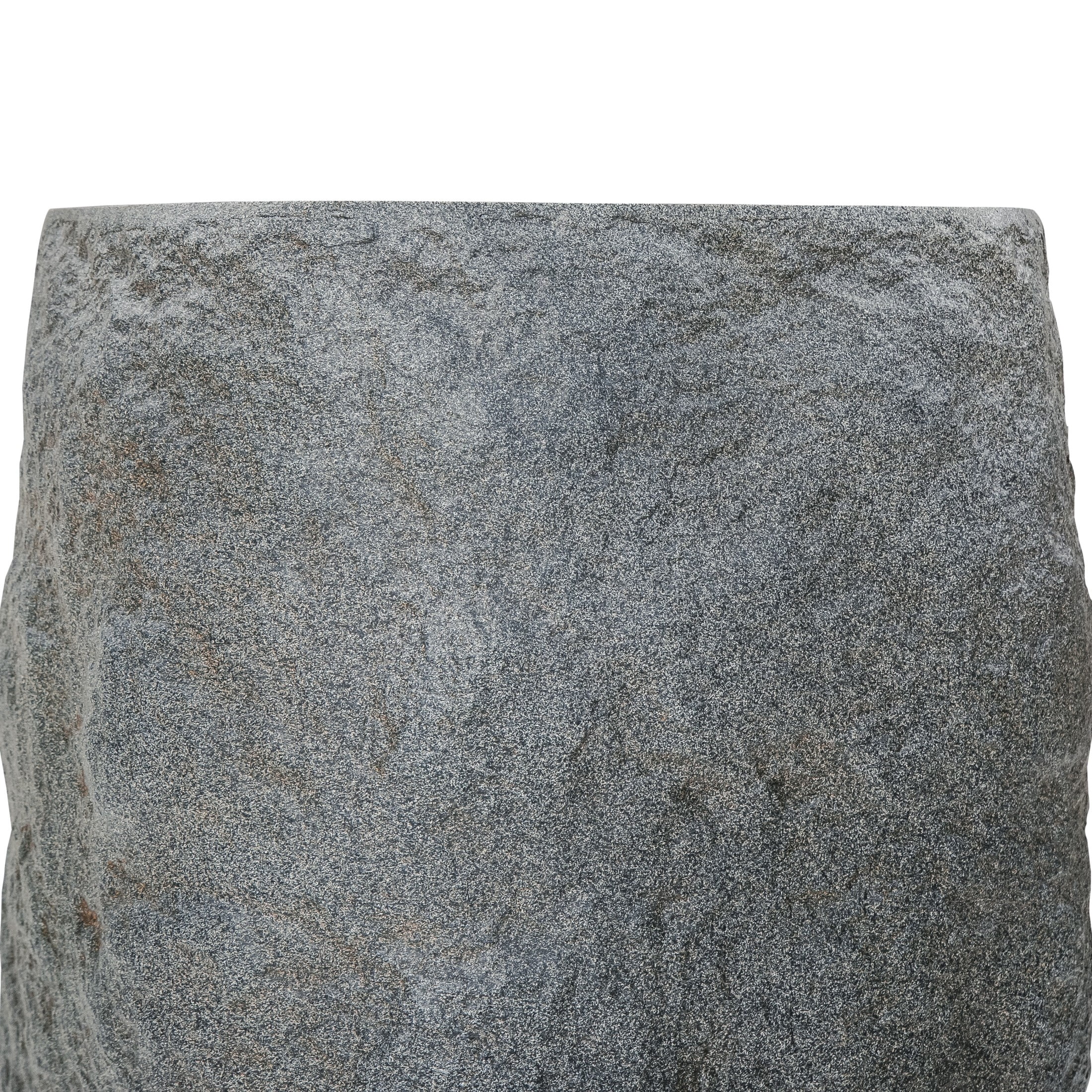 Christopher Knight Home 29.5" Outdoor Garden Urn Planter, Polyresin Stone Look Flower Pot, Gray