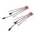 thumbnail image 3 of 30A Micro Cepillado ESC, Buena Disipacia de Calor de Calor Dual Motor Dual Camino Bidireccional ESC 2 PCS Con Freno para SCX24 Axial 1/24, 3 of 7