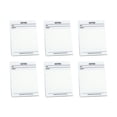 thumbnail image 1 of notas adhesivas transparentes con marcas para escribir, cinta impermeable de PET, notas creativas y minimalistas a cuadros, 1 of 5