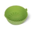 thumbnail image 1 of Air Fryer Liners-reutilizable para Ninja & Cosori Air Fryer Basket Green Afortunado Sencillez, 1 of 5