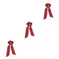 thumbnail image 4 of Dalazy Polyester Mode Vintage Chapeaux pour les Femmes - Se Démarquer dans la Foule Facile à Vintage Bandes de Cheveux 142B Rond Point Rouge 3Set, 4 of 6