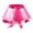 Hot Pink, variant on Layered Ballet Tulle Rainbow Tutu Skirt for Little Girls Dress Up with Colorful Bows(Dark Purple,2-3 Years)