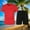 Watermelon Red, variant on FRSASU Men's Tracksuits Summer T-Shirts Two-piece Set Fitness Suit Quick Dry Breathable Sportswear Outfit Yellow
