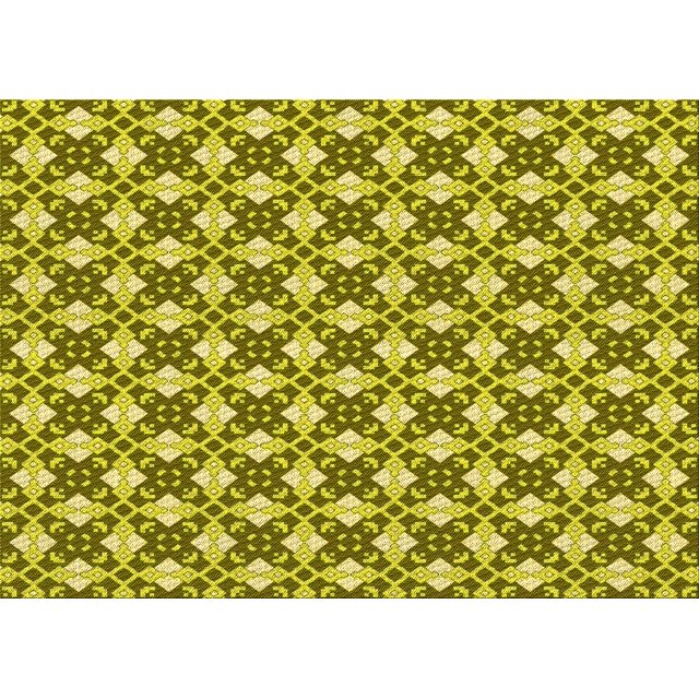 Ahgly Tapis Rectangulaire Lavable en Machine Intérieur Transitionnel Chêne Brun, 6 Pieds x 9 Pieds