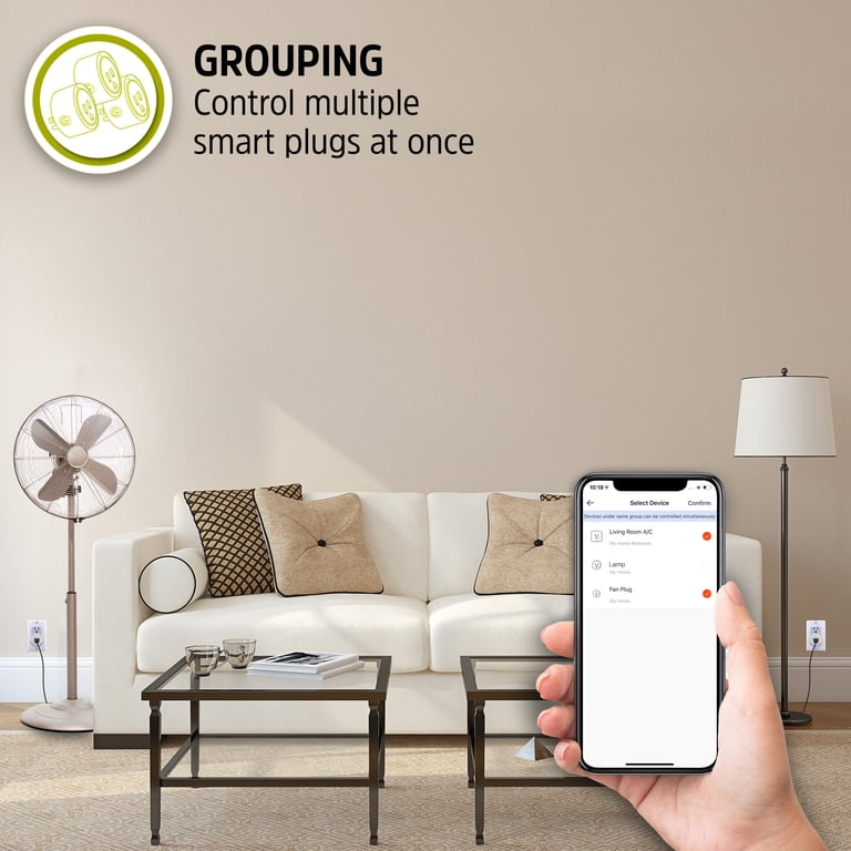 Energizer Smart Wi-Fi Plug, 15 Amp Outlet with Voice Control photo 6