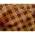 thumbnail image 4 of oneOone Silk Tabby Maroon Fabric Gingham Check Sewing Craft Projects Fabric Prints By Yard 42 Inch Wide, 4 of 4