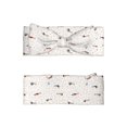 thumbnail image 2 of Wukai Dachshund Dog Puppy Print Baby Bow Headband for Newborn Infant Baby Toddler Girls, 2 of 5