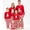 Red Striped Men, variant on RUINIXCW Family Christmas Pajamas Matching Sets Xmas PJS Holiday Jammies for Whole Family Tree Long Sleeve Tops and Striped Pants Family Christmas Outfits Sleepwear