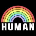 thumbnail image 2 of Men's Lost Gods Human Rainbow  Graphic T-Shirt, 2 of 5