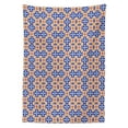 thumbnail image 3 of Ambesonne Boho Tablecloth Rectangular Table Cover, Moroccan Stars Design, 60"x90", Multicolor, 3 of 4