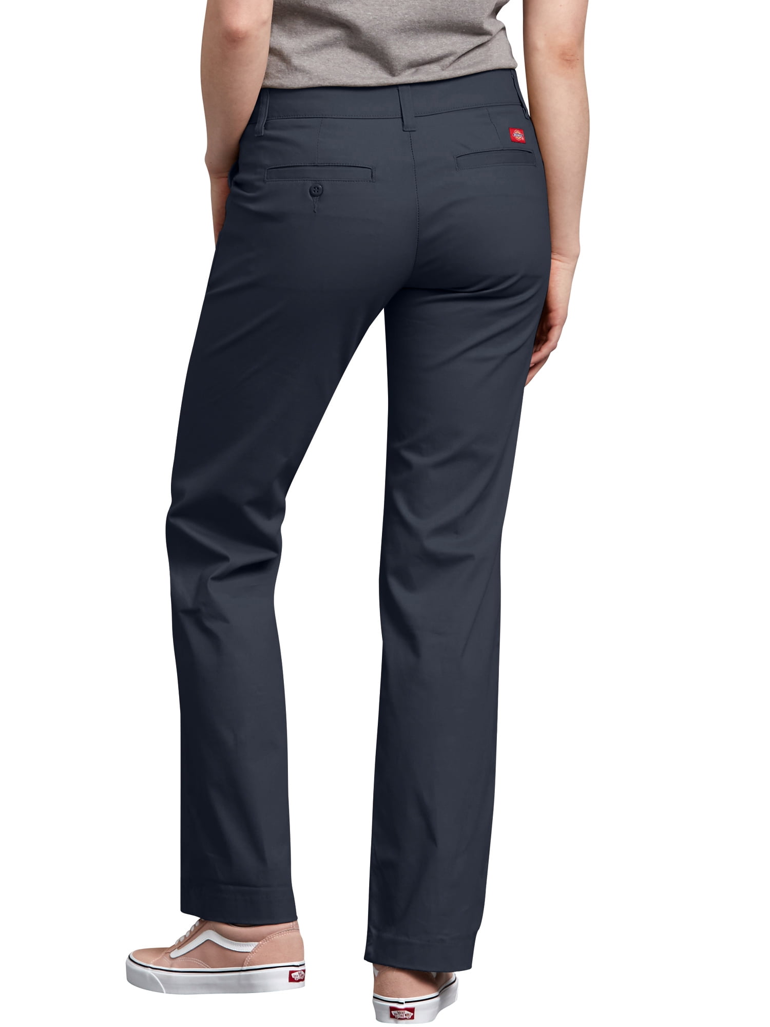 Dickies Women's Relaxed Straight Stretch Twill Pant