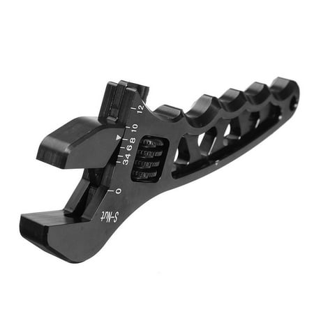 

Black an Adjustable Aluminum Wrench Fitting Tools for AN3 AN4 AN6 AN8 AN10 AN12