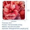 thumbnail image 5 of Petal Flower Square Non-Slip Rubber Bottom Printed Desk Mat Mousepad for Office and Gaming - 8.3x9.8 Inch, 5 of 6