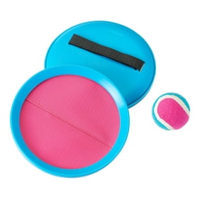 Play Day Toss & Catch Game Set, Comes with 2 Catch Discs and 1 Ball, Colors May Vary, Children Ages 3+