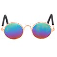 thumbnail image 1 of Gafas De Metal Para Mascotas Gafas De Sol De Moda Para Mascotas Gafas Antideslizantes Para Perros Protección Solar Gafas Retro Para Mascotas Protección Ocular Decoración Para Mascotas Gafas De Sol Speravity PT001575-03, 1 of 6