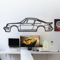 thumbnail image 4 of LaModaHome 911 Turbo Model 930 Detailed Metal Silhouette Wall Art, 4 of 5